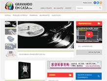 Tablet Screenshot of gravandoemcasa.com